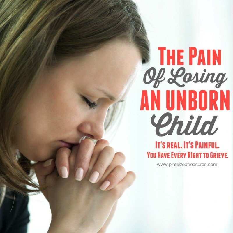 The Pain of Losing an Unborn Child · Pint-sized Treasures