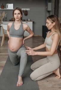 pregnancy yoga